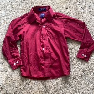LN Boys Arrow button up shirt size 7